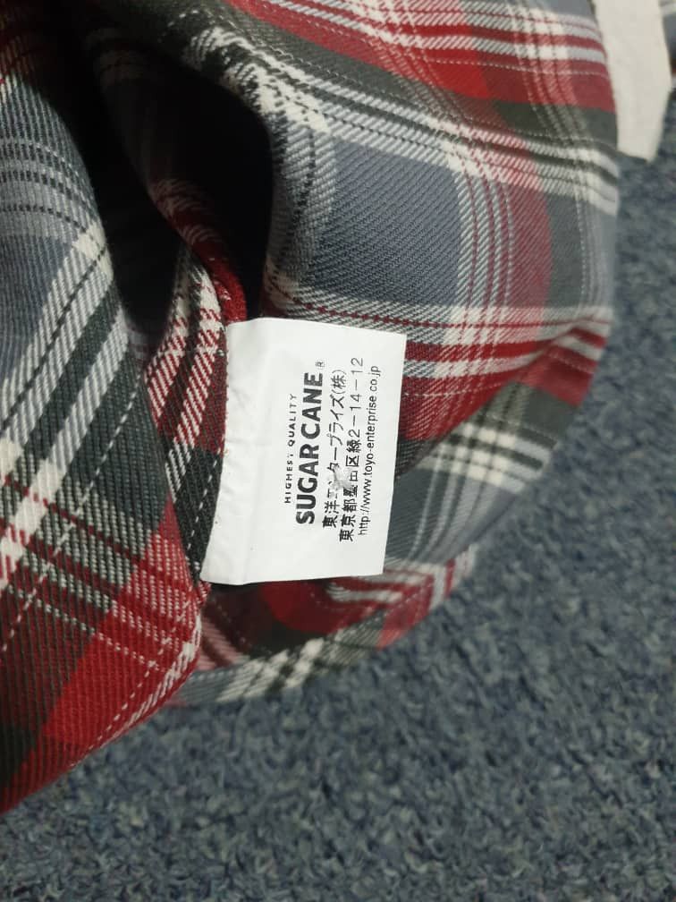 Japanese Brand 💥Sugarcane checkered Japanese brand western shirt Size US L / EU 52-54 / 3 - 6 Thumbnail