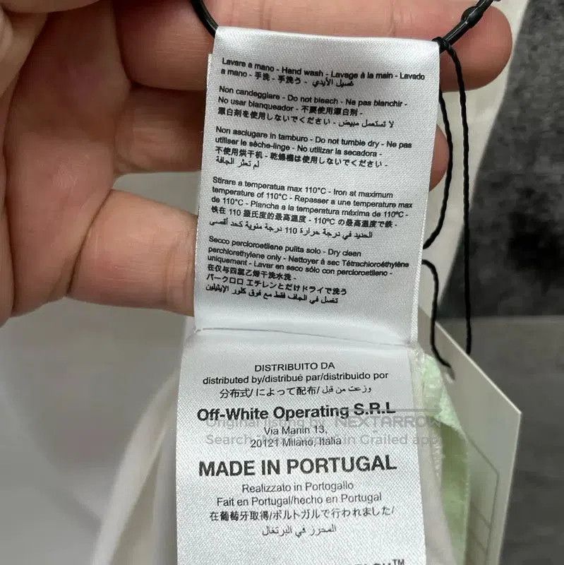 Off-White Off-White Men’s Graphic Cotton T-Shirt . Size US XXS / EU 40 - 4 Thumbnail