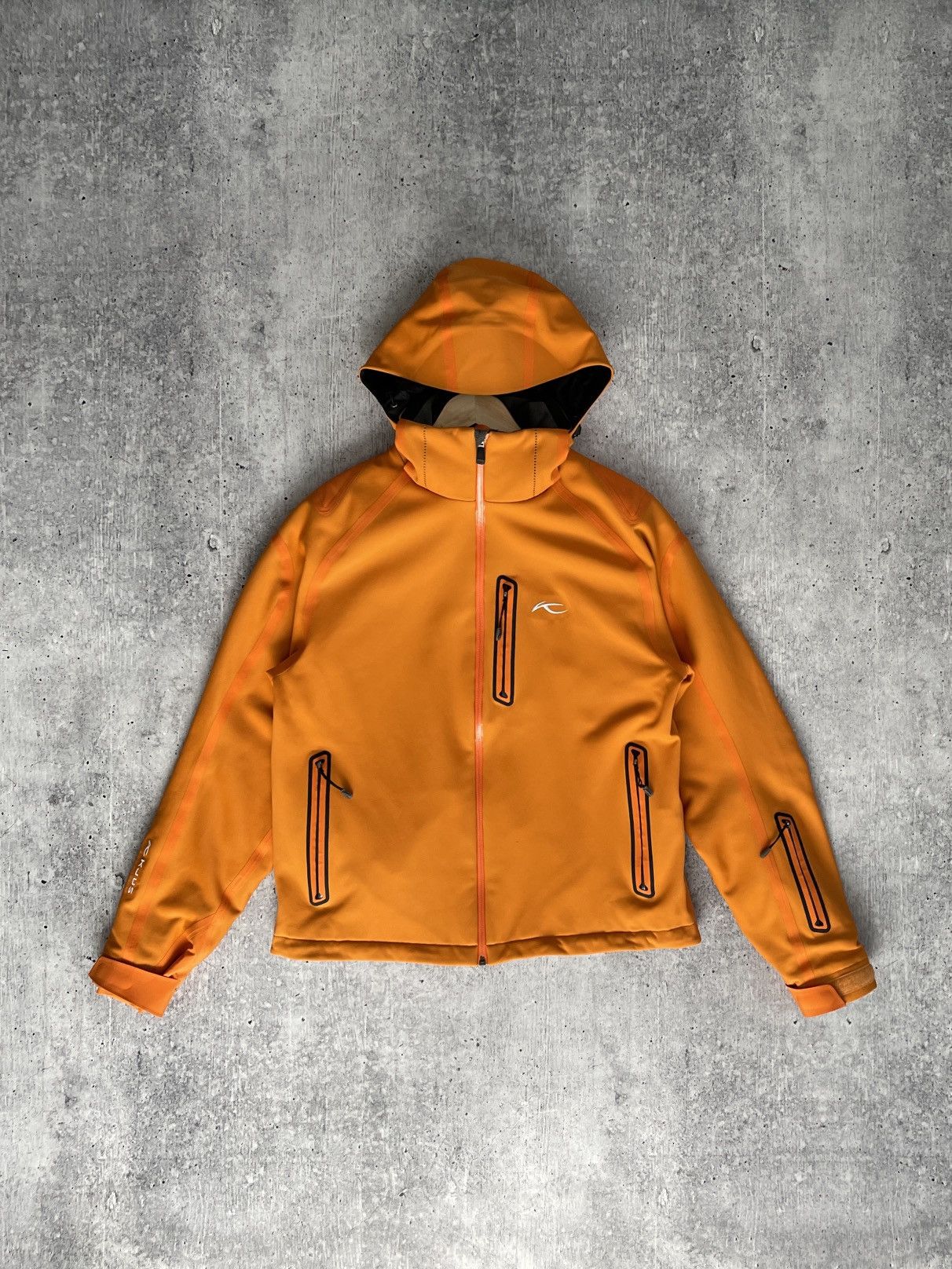 KJUS NWT KJUS Women’s Evolve Ski Jacket Orange Size 52 Size XXL / US 16-18 / IT 52-54 - 1 Thumbnail