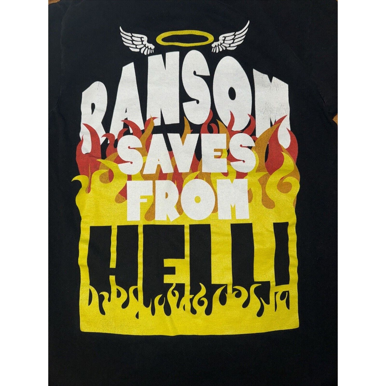 Japanese Brand × Ransom Clothing Ransom Clothing Brand T-Shirt Black Medium 18.5x26.5 Size US M / EU 48-50 / 2 - 2 Thumbnail