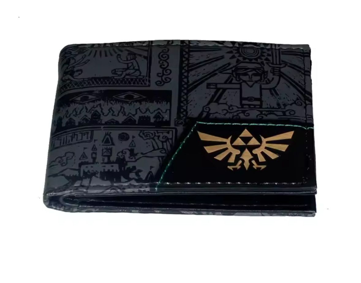 Other High Quality Leather Short Wallet Egypt Game Card Wallet Size ONE SIZE - 3 Thumbnail