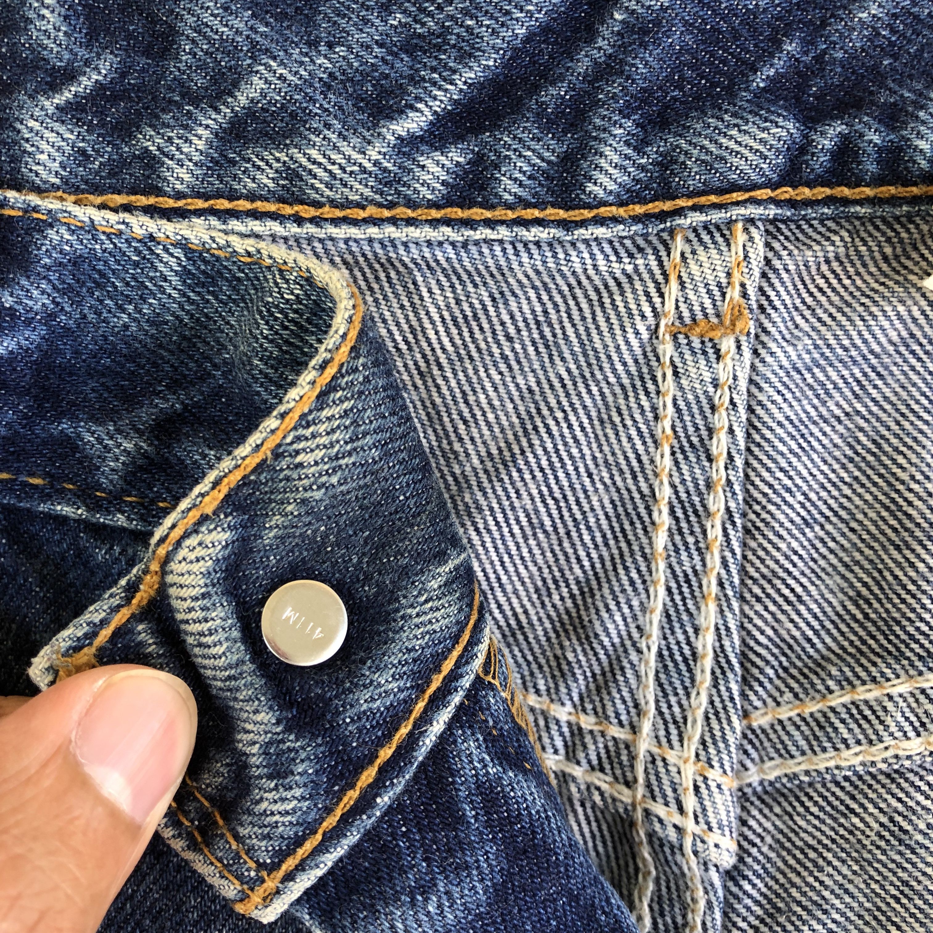 Levi's Vintage Dirty Levis 505 Jeans Stonewash Levi's Faded Denim Size US 34 / EU 50 - 7 Thumbnail
