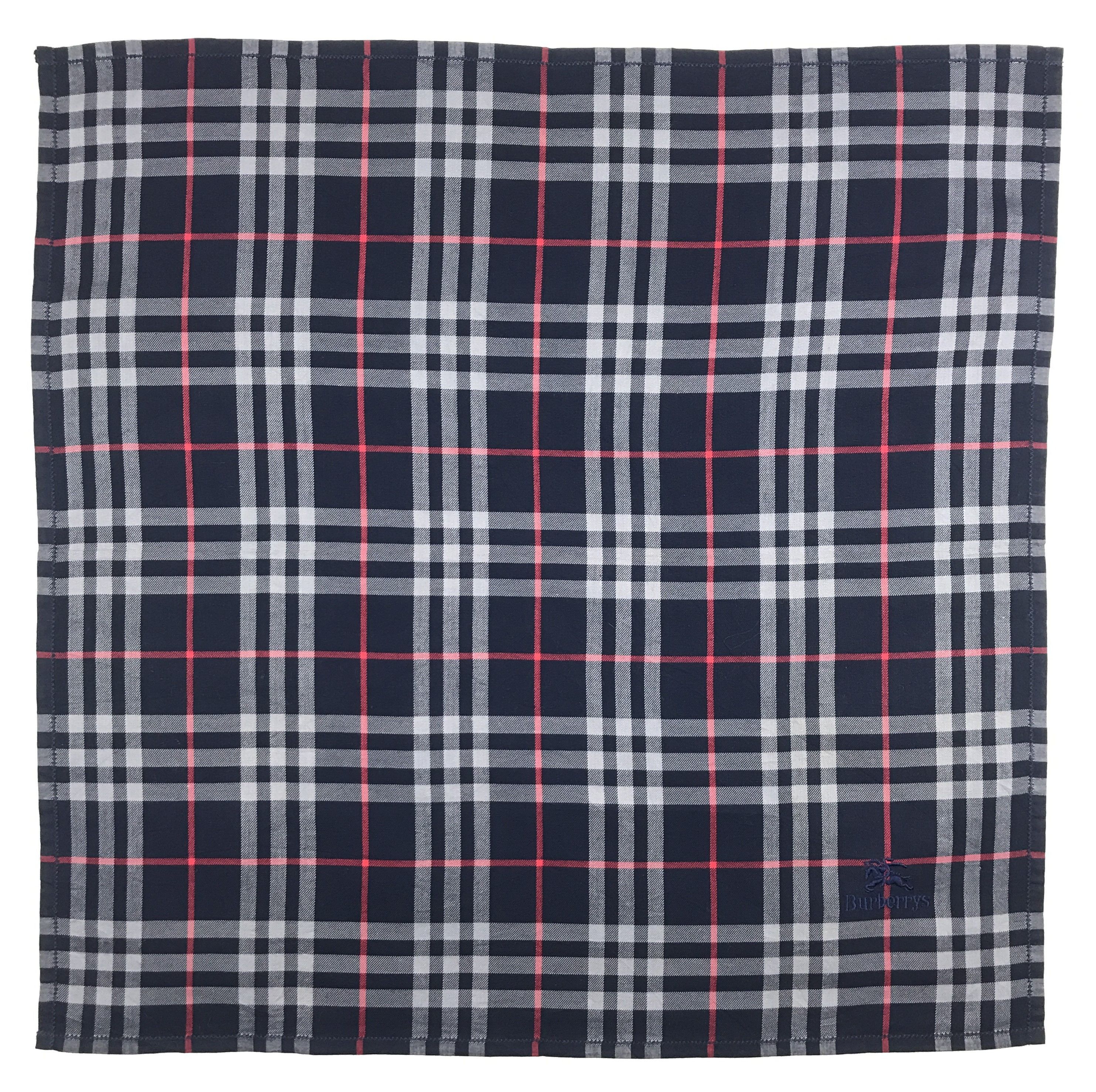 Burberry × Vintage Vintage Burberry Bandana Neckerchief Handkerchief Size ONE SIZE - 1 Thumbnail