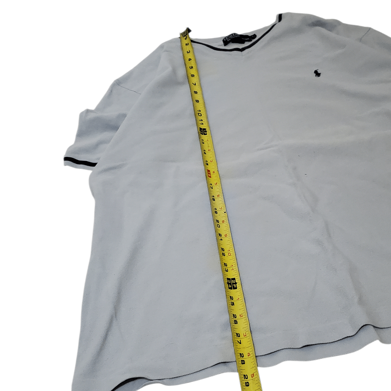 Polo Ralph Lauren Y2K Ralph Lauren V Neck Knitwear Shirt Size US XL / EU 56 / 4 - 6 Thumbnail