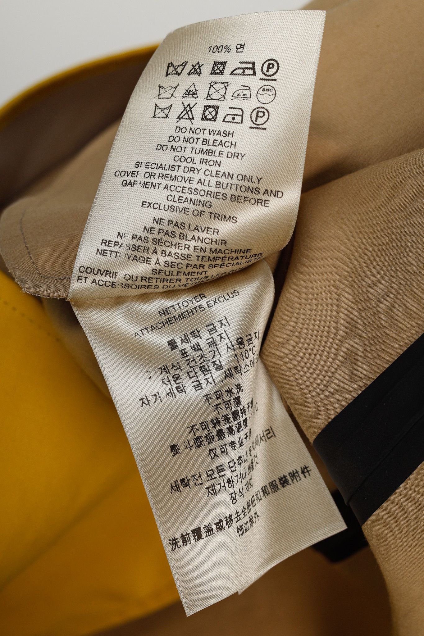Burberry Burberry Dandelion Mid-Length Bonded Cotton Trench Coat Size M / US 6-8 / IT 42-44 - 11 Thumbnail
