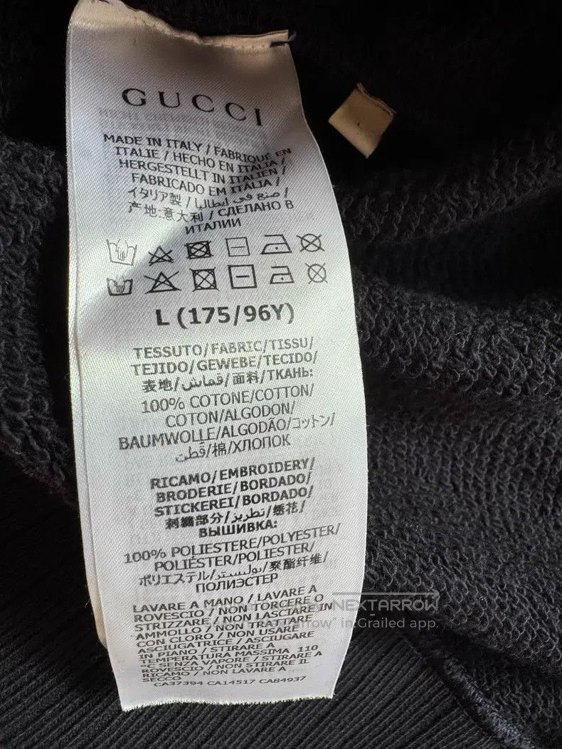 Gucci Gucci Dark blue sweatshirt Size US L / EU 52-54 / 3 - 4 Thumbnail