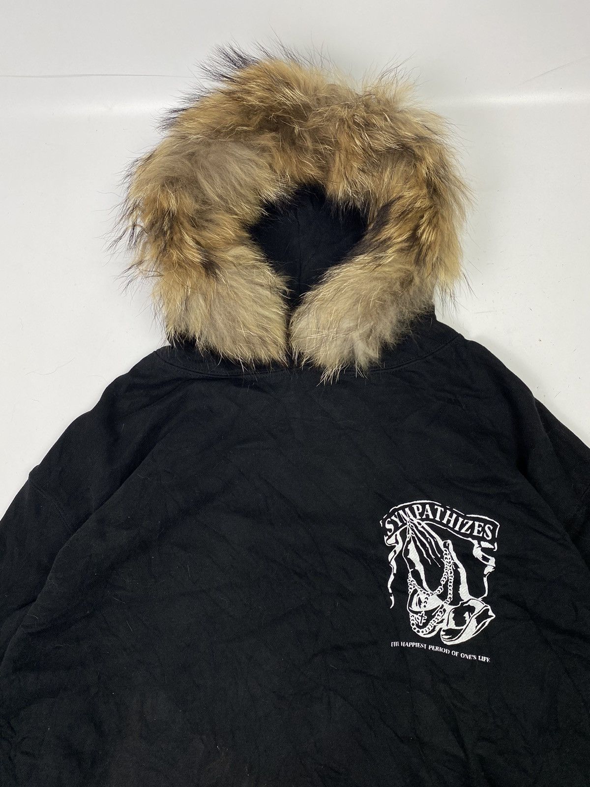 Le Grande Bleu (L.G.B.) Fur hoodie japanese brand sympathizes vkei style Size US L / EU 52-54 / 3 - 3 Thumbnail