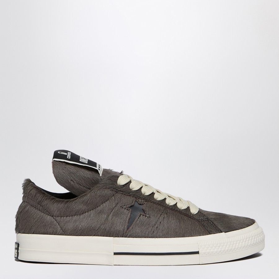 Converse × Rick Owens Drkshdw o1d2blof0226 Low-Top Sneakers in Dust Grey Size US 7 / EU 40 - 1 Thumbnail