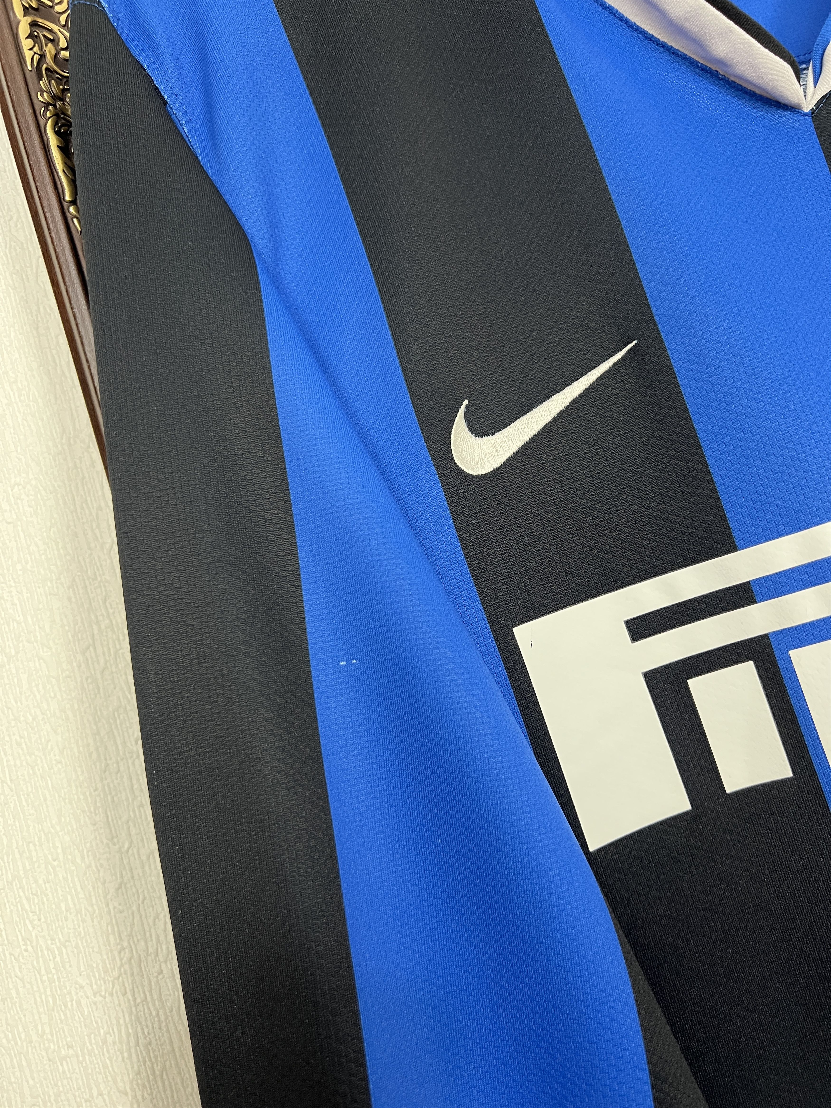 Nike Inter Milan football shirt Soccer Maglia Long Sleeve Jersey Size US M / EU 48-50 / 2 - 8 Thumbnail