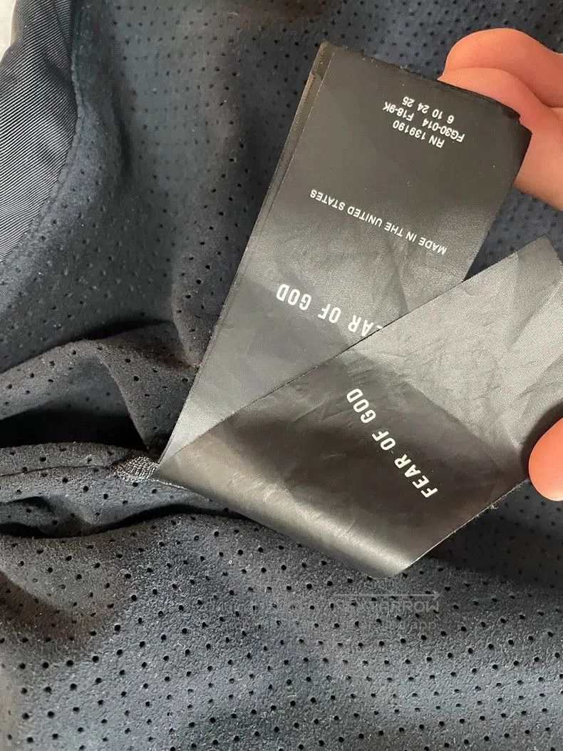 Fear of God Fear of God 6th Fog Nylon Jacket. Size US S / EU 44-46 / 1 - 6 Thumbnail