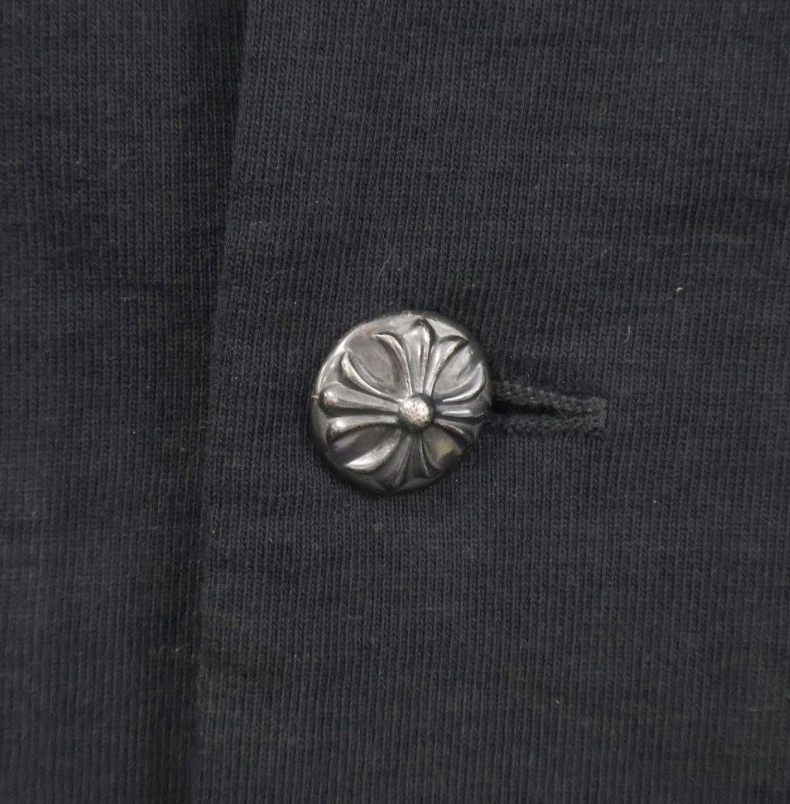 Chrome Hearts Chrome Hearts Cross Ball Button Long Coat Black Size ONE SIZE - 3 Thumbnail