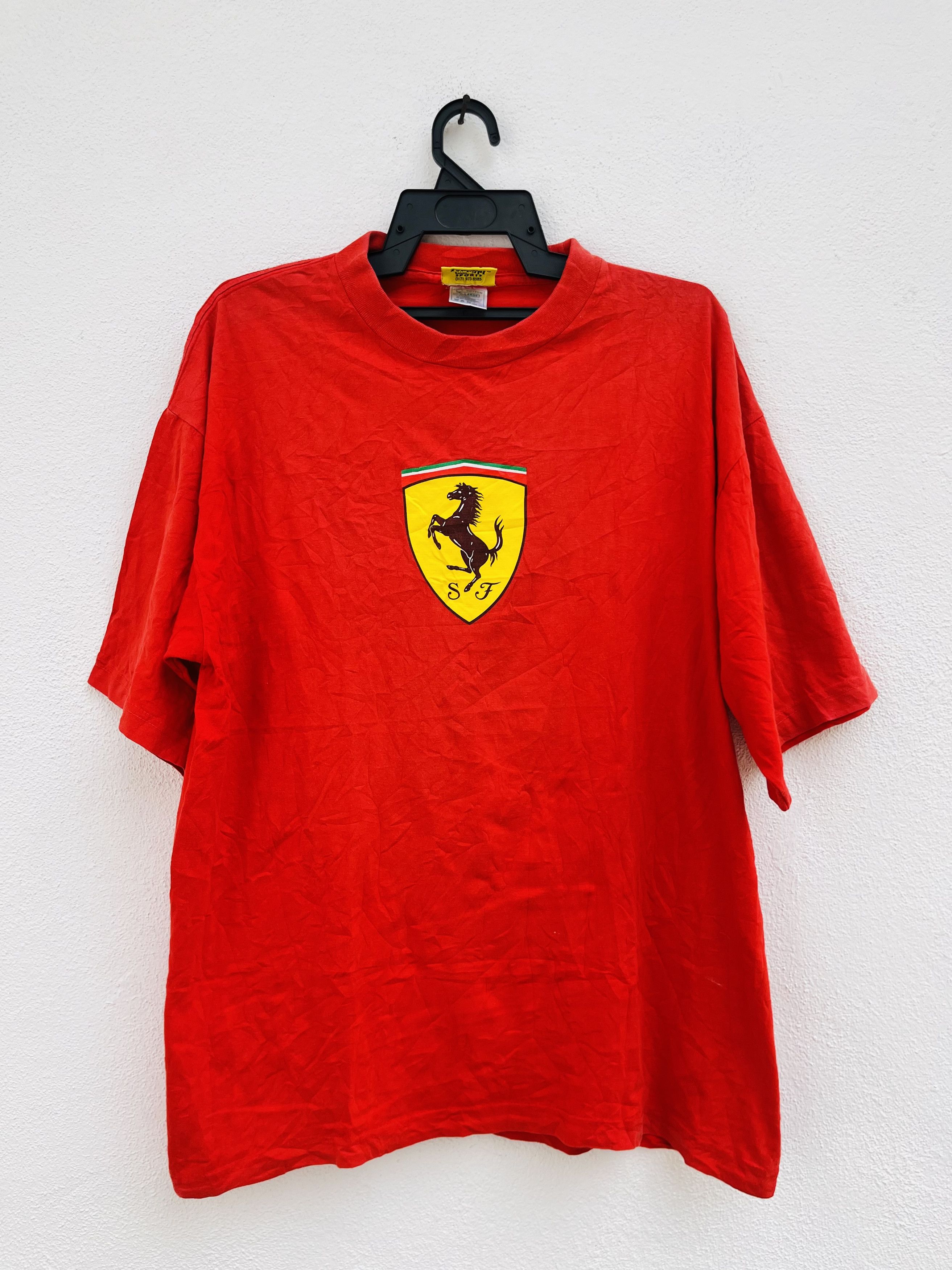 Ferrari × Vintage Vintage 1996 Ferrari Nice Man Streetwear Fashion Style Size US XL / EU 56 / 4 - 1 Thumbnail