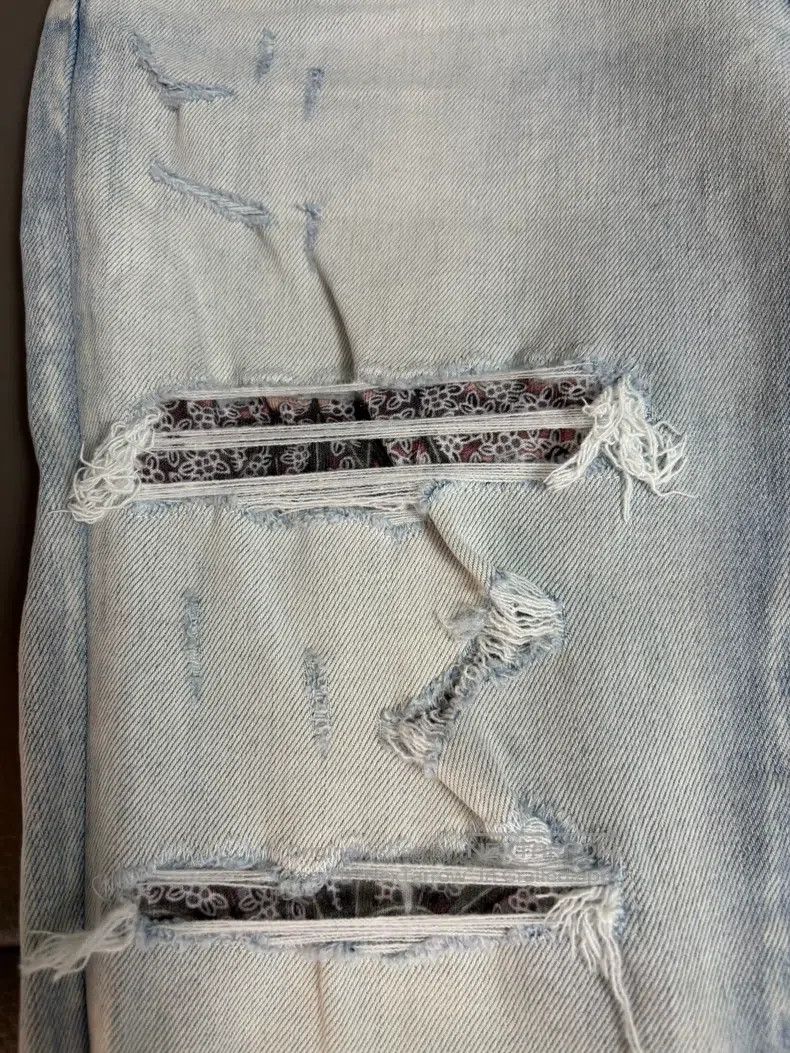 Amiri Amiri Size 30 Patch jeans with holes Size US 30 / EU 46 - 3 Thumbnail