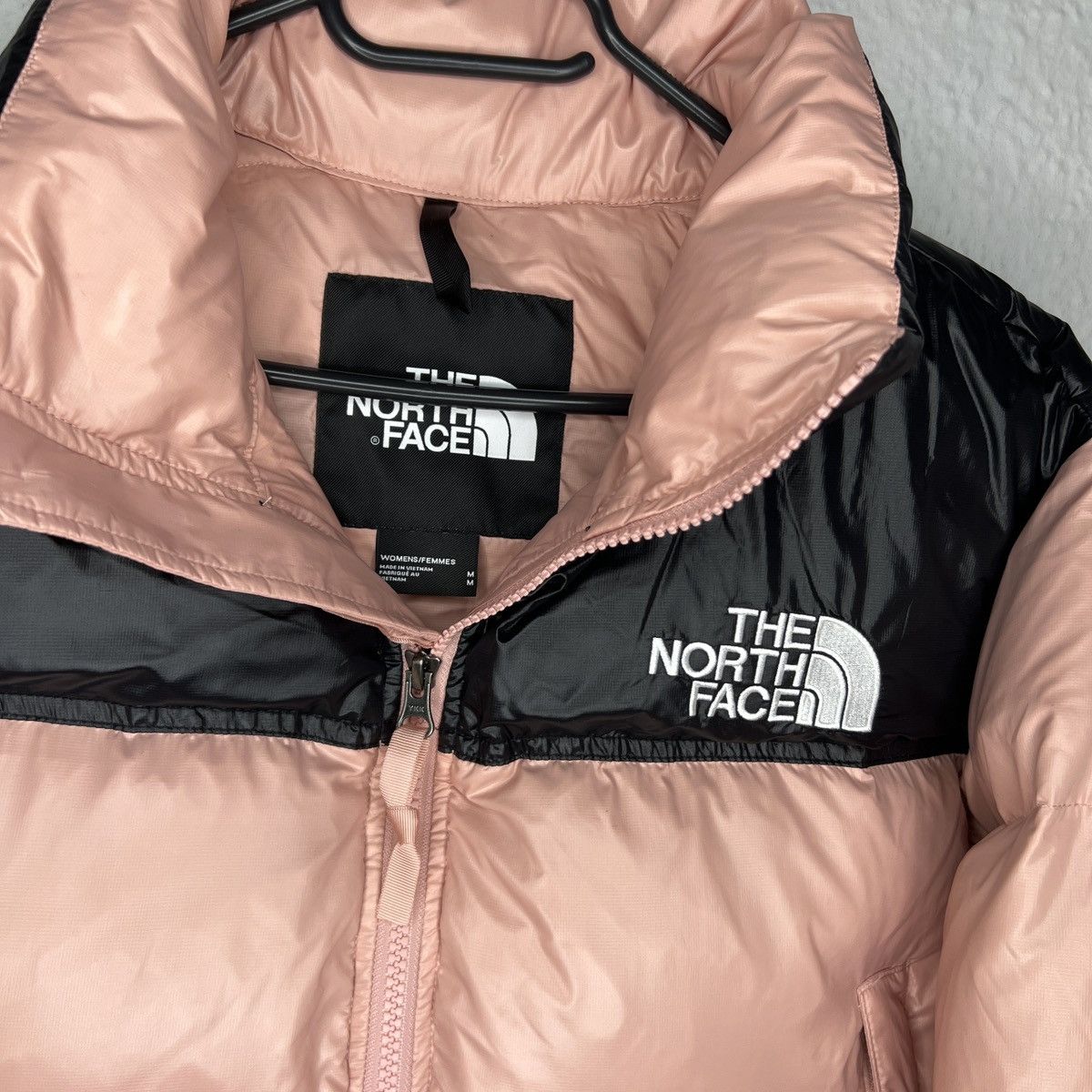The North Face The North Face Nuptse 700 Puffer Down Jacket Crop Pink Y2K Size M / US 6-8 / IT 42-44 - 4 Thumbnail