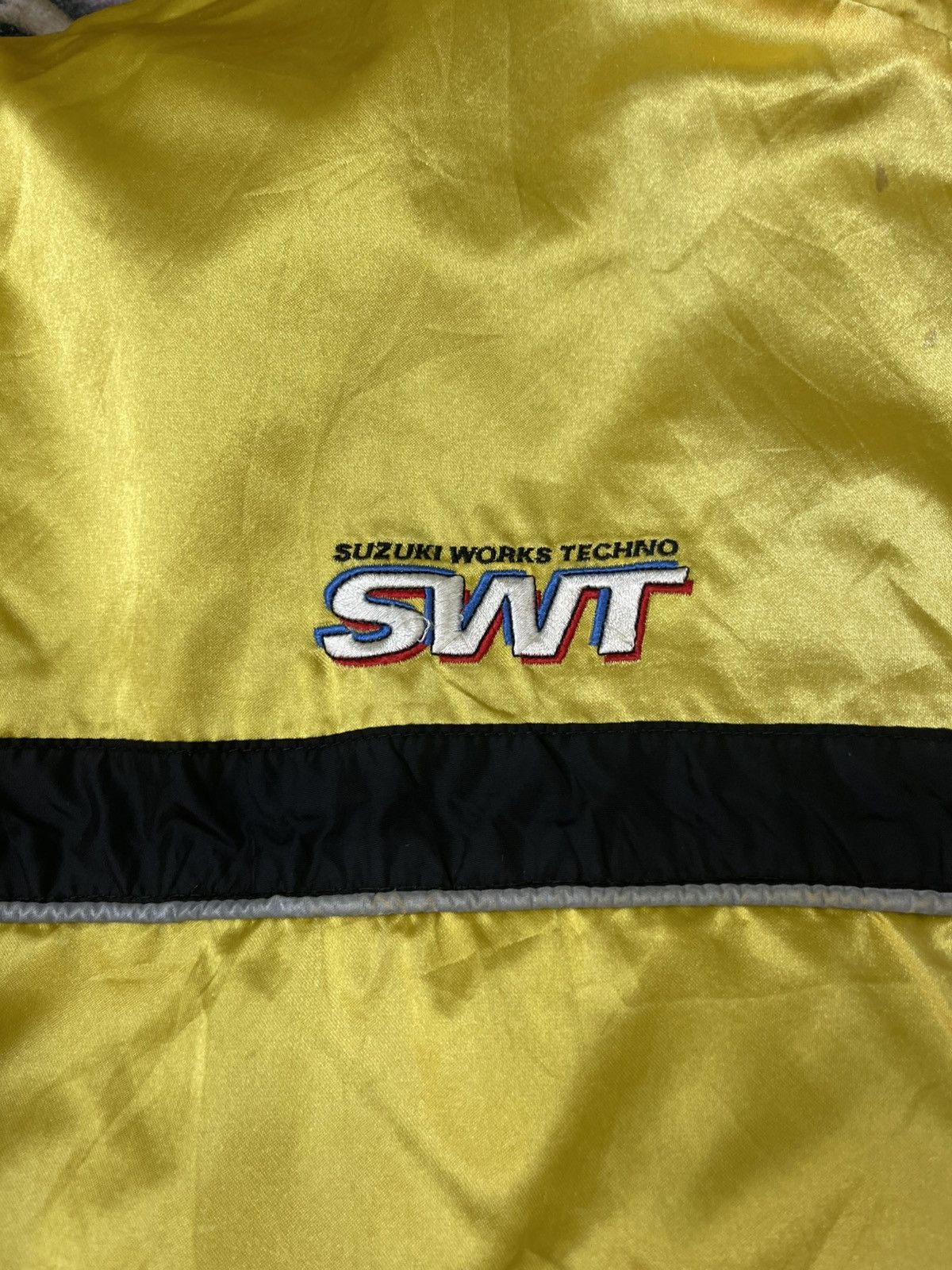 Japanese Brand Vintage Suzuki Motor Sport Light Jacket Riversible Size US XXL / EU 58 / 5 - 12 Thumbnail