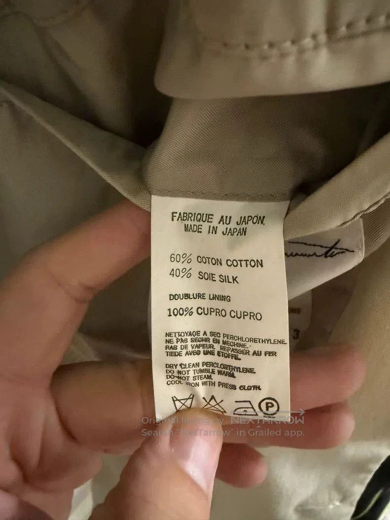 Yohji Yamamoto Yohji Yamamoto POUR HOMME Silk Blazer. Size US S / EU 44-46 / 1 - 5 Thumbnail
