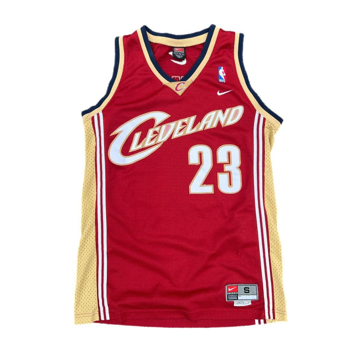 Nike Vintage Y2K Nike Cleveland Cavaliers Lebron James #23 Jersey Size US S / EU 44-46 / 1 - 1 Thumbnail