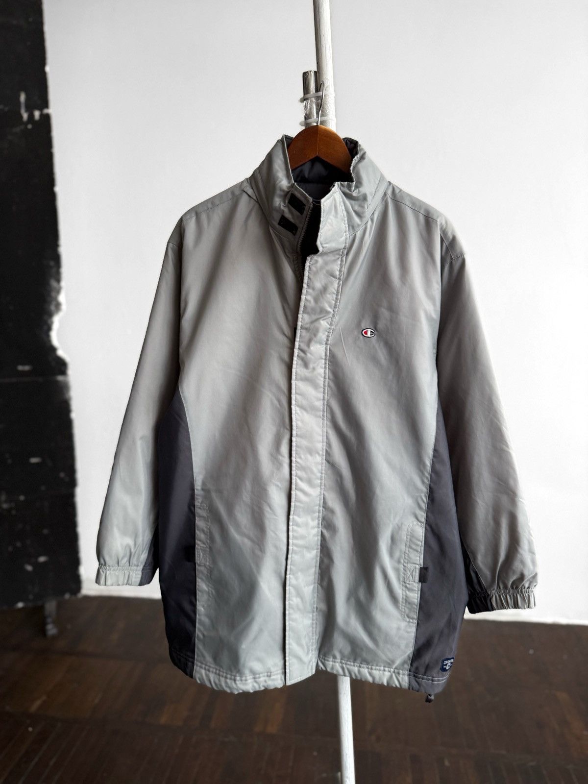 Champion Champion Vintage Mens Hooded Jacket Zip Up Casual Sportswear Size US M / EU 48-50 / 2 - 1 Thumbnail