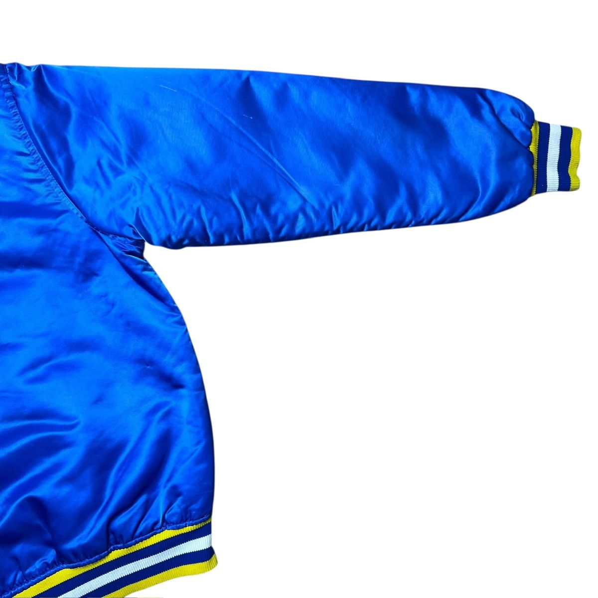 Starter 1980s NBA Golden State Warriors Starter Satin Bomber Jacket Size US L / EU 52-54 / 3 - 19 Thumbnail