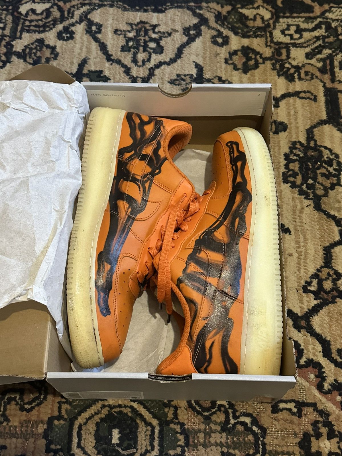 Nike AF1 “07 Skeleton Qs” “ Size US 13 / EU 46 - 1 Thumbnail