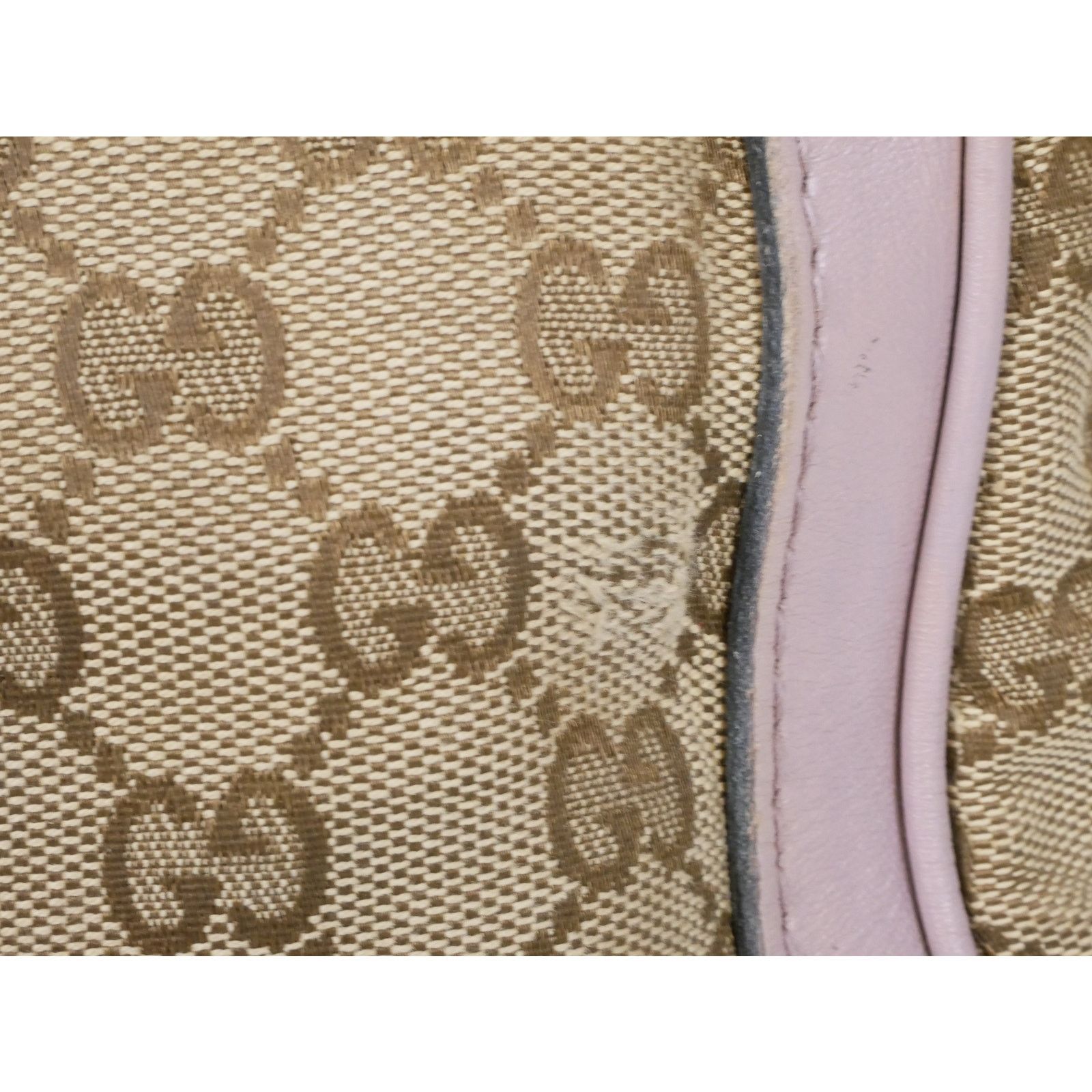 Gucci Gucci Monogram Pink Blue Web Boston Bag Size ONE SIZE - 6 Thumbnail