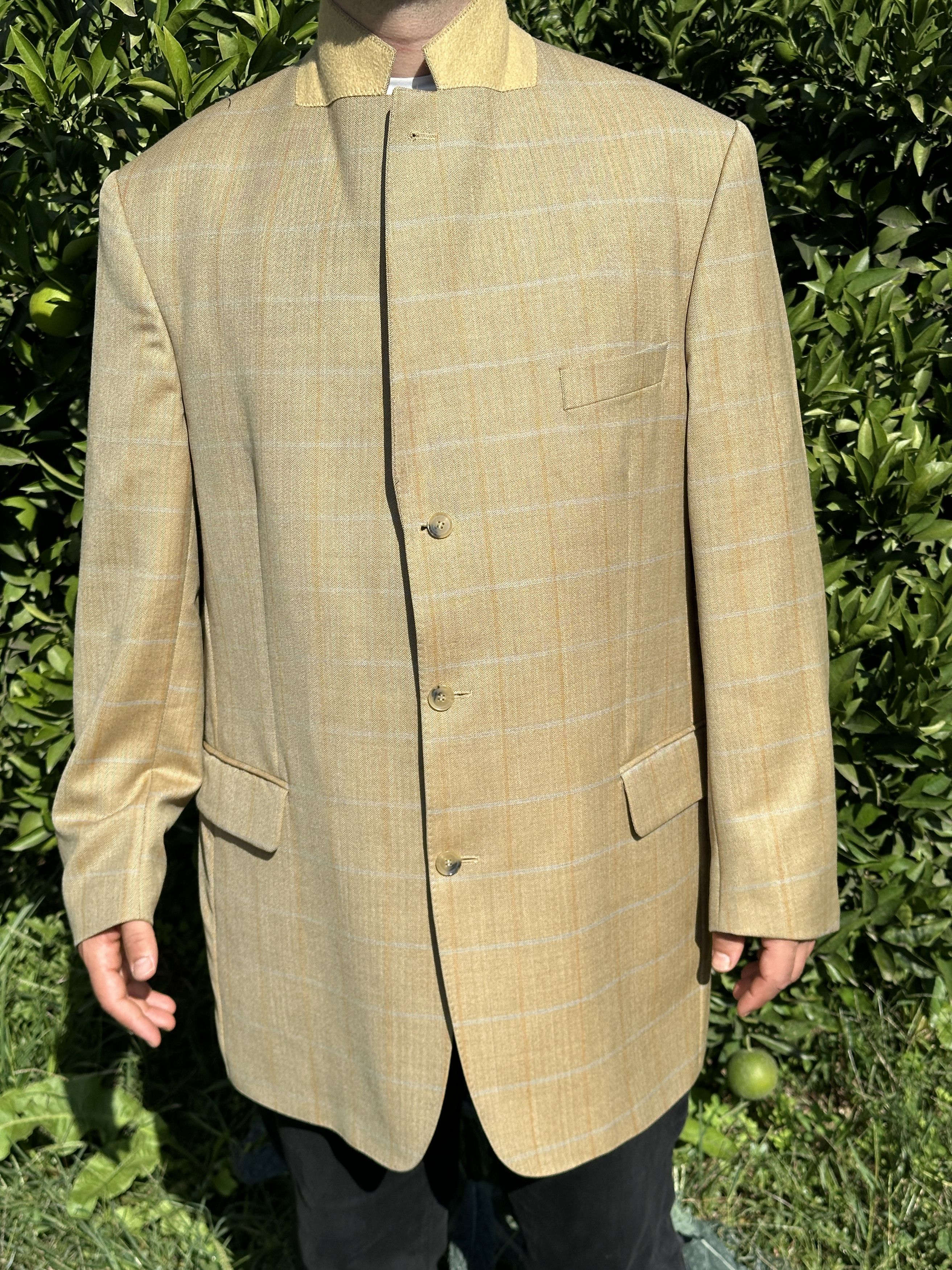 Burberry Burberry London Tux Blazer Suit Formal Jacket Size 58 2XL Size 48R - 5 Thumbnail