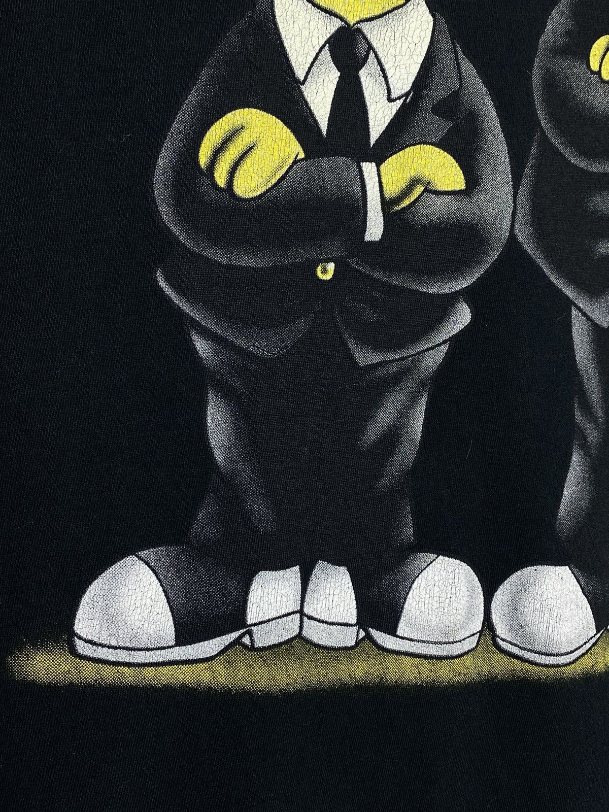 Vintage Vintage The Simpsons like a Muppets Jim Henson Black T-shirt Size US M / EU 48-50 / 2 - 5 Thumbnail