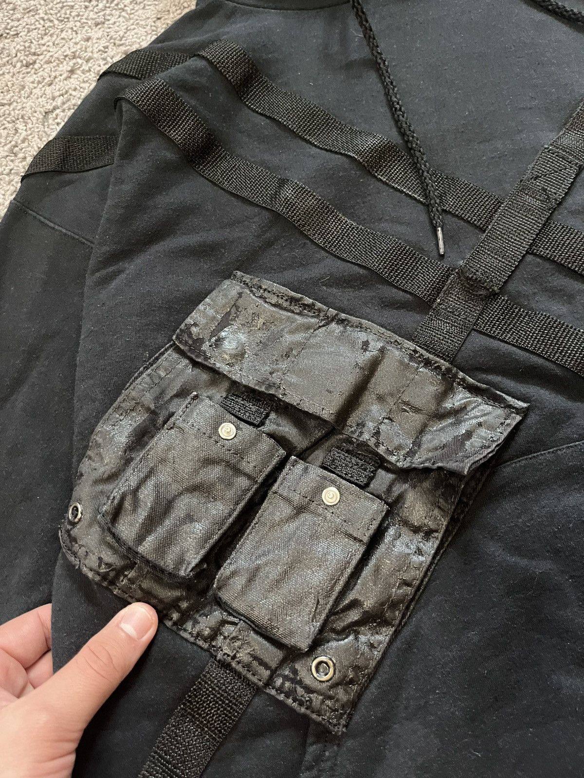Kody Phillips cargo hoodie cargo black Size US M / EU 48-50 / 2 - 2 Thumbnail