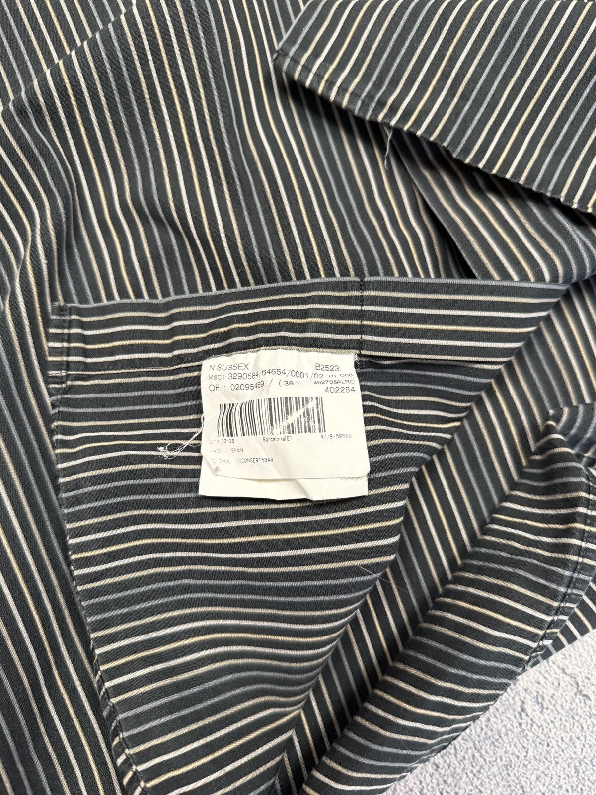 Burberry Burberry shirt men cotton vintage logo S gray Size US S / EU 44-46 / 1 - 13 Thumbnail