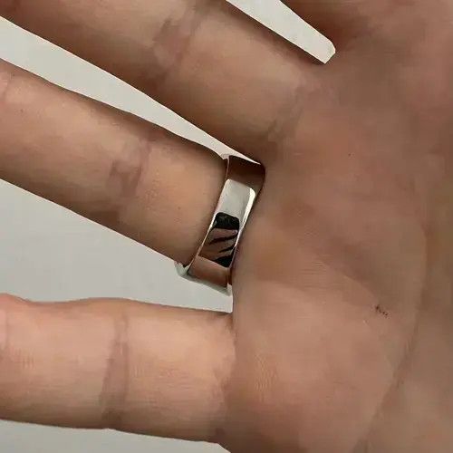 Designer × Jewelry Silver color iced out ring star Size ONE SIZE - 2 Thumbnail