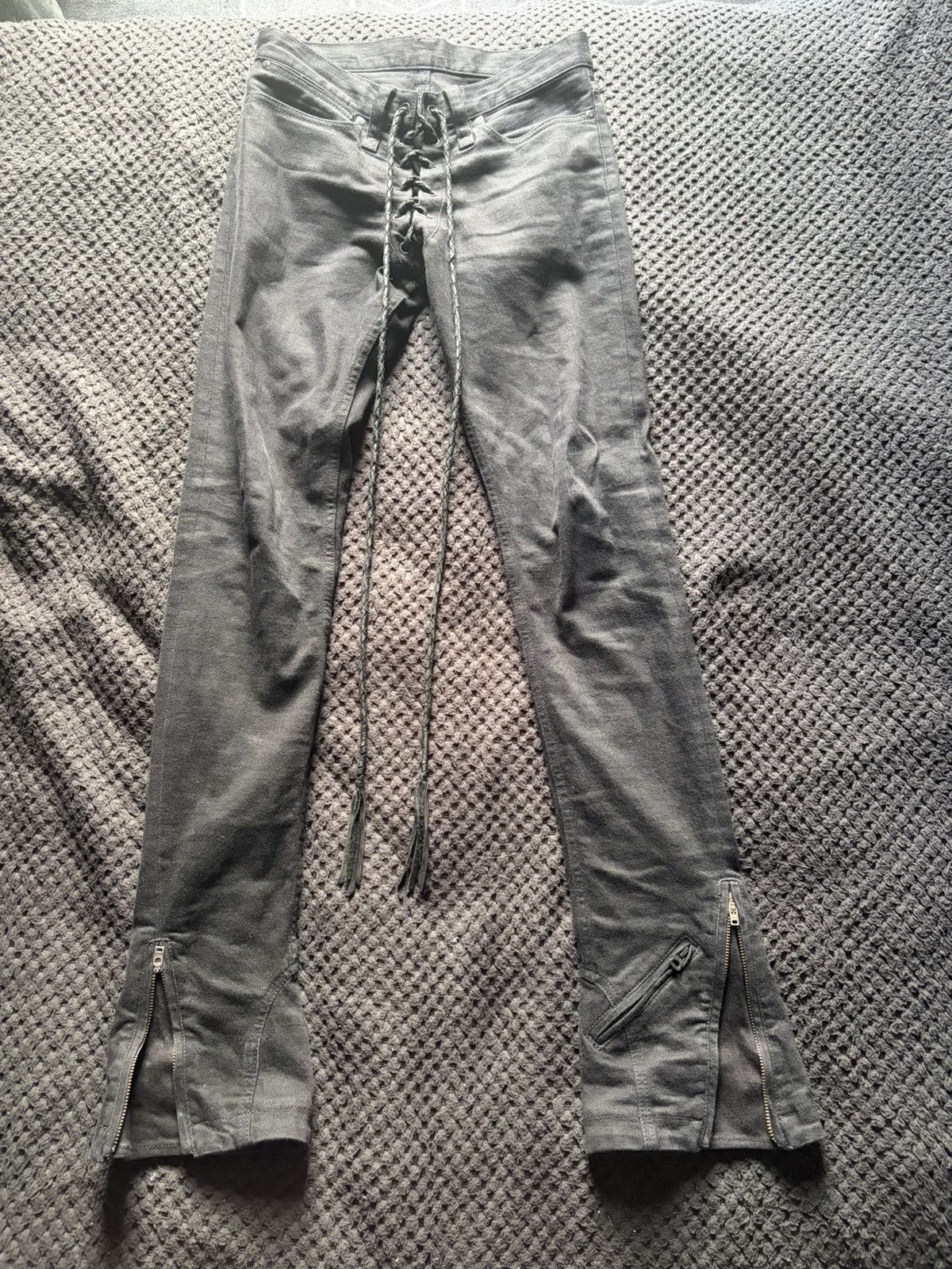 If Six Was Nine Lace Denim | Grailed