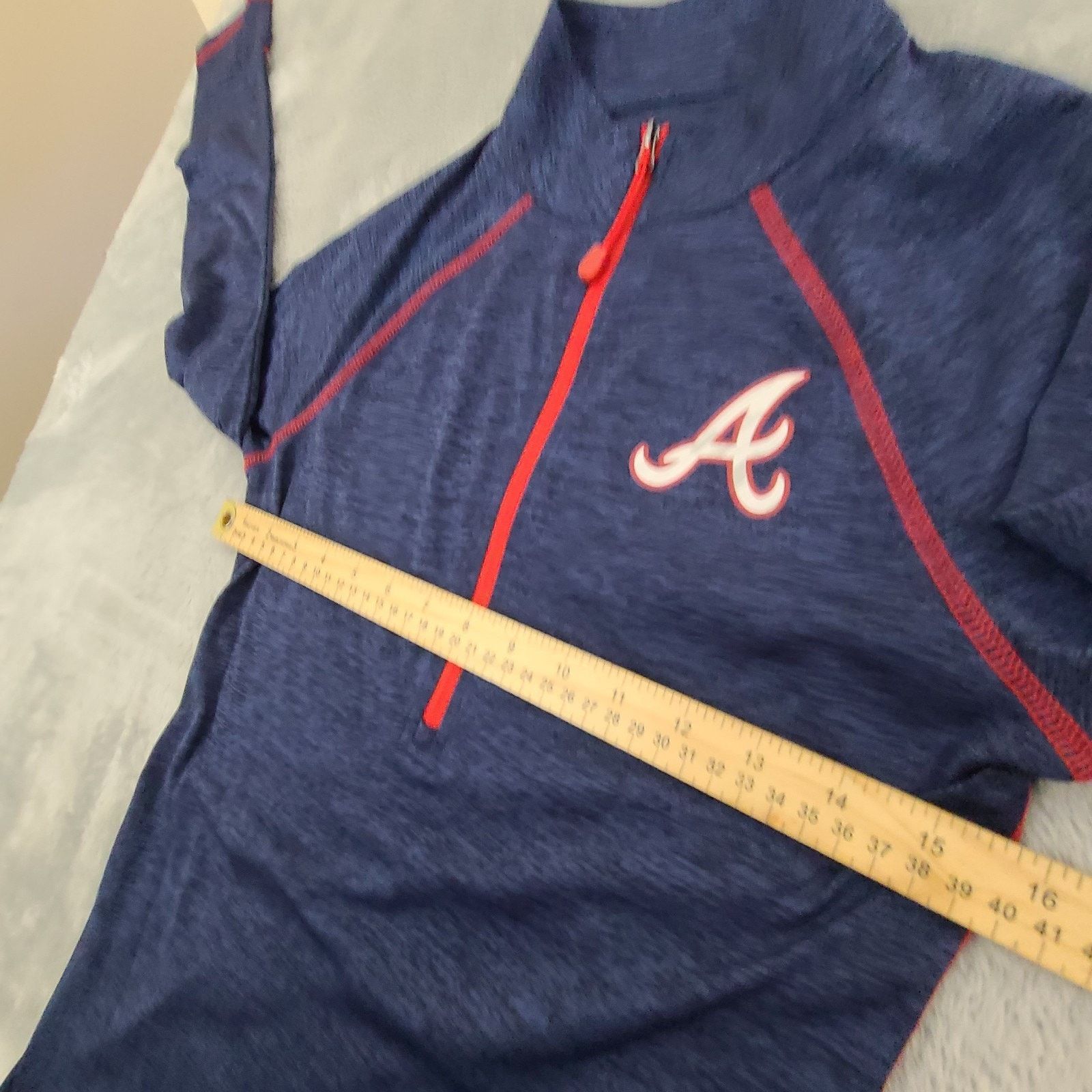 MLB Atlanta Braves Pullover Small Majestic Cool Base Size US S / EU 44-46 / 1 - 5 Thumbnail