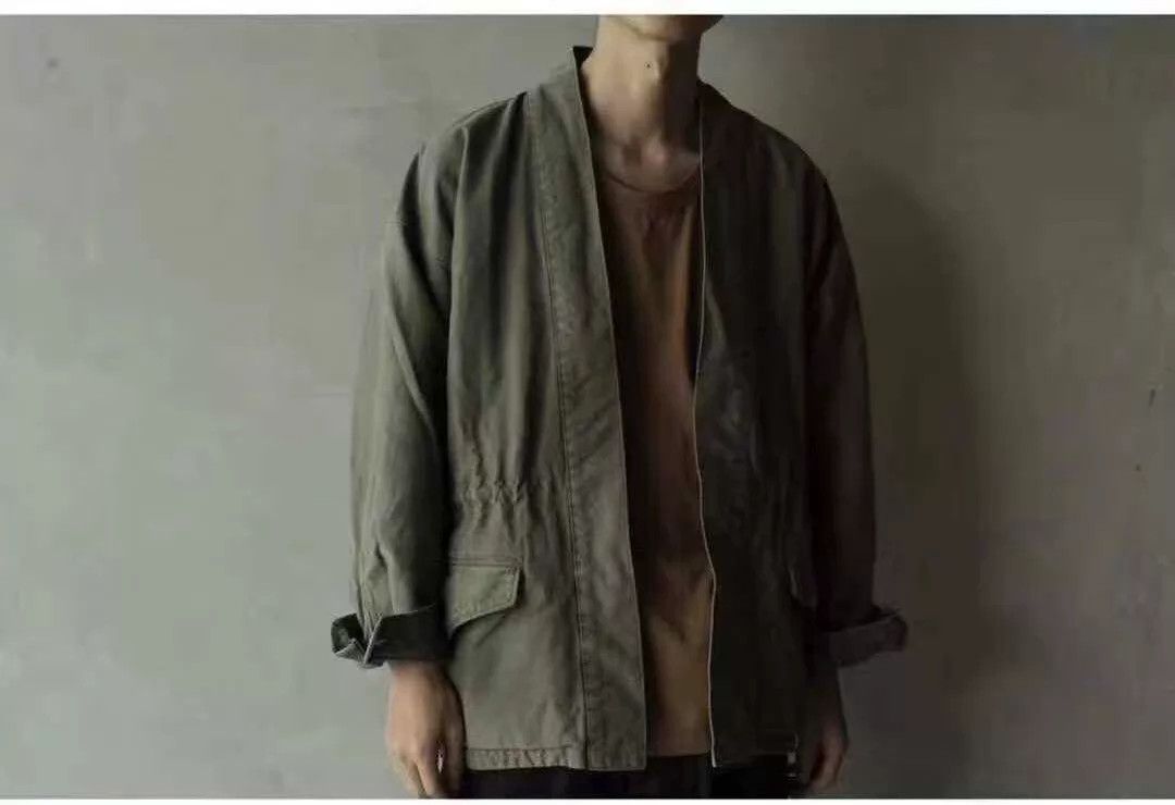 Visvim visvim 19aw sanjuro benny jkt brown/olive 3 military duster Size US L / EU 52-54 / 3 - 9 Thumbnail