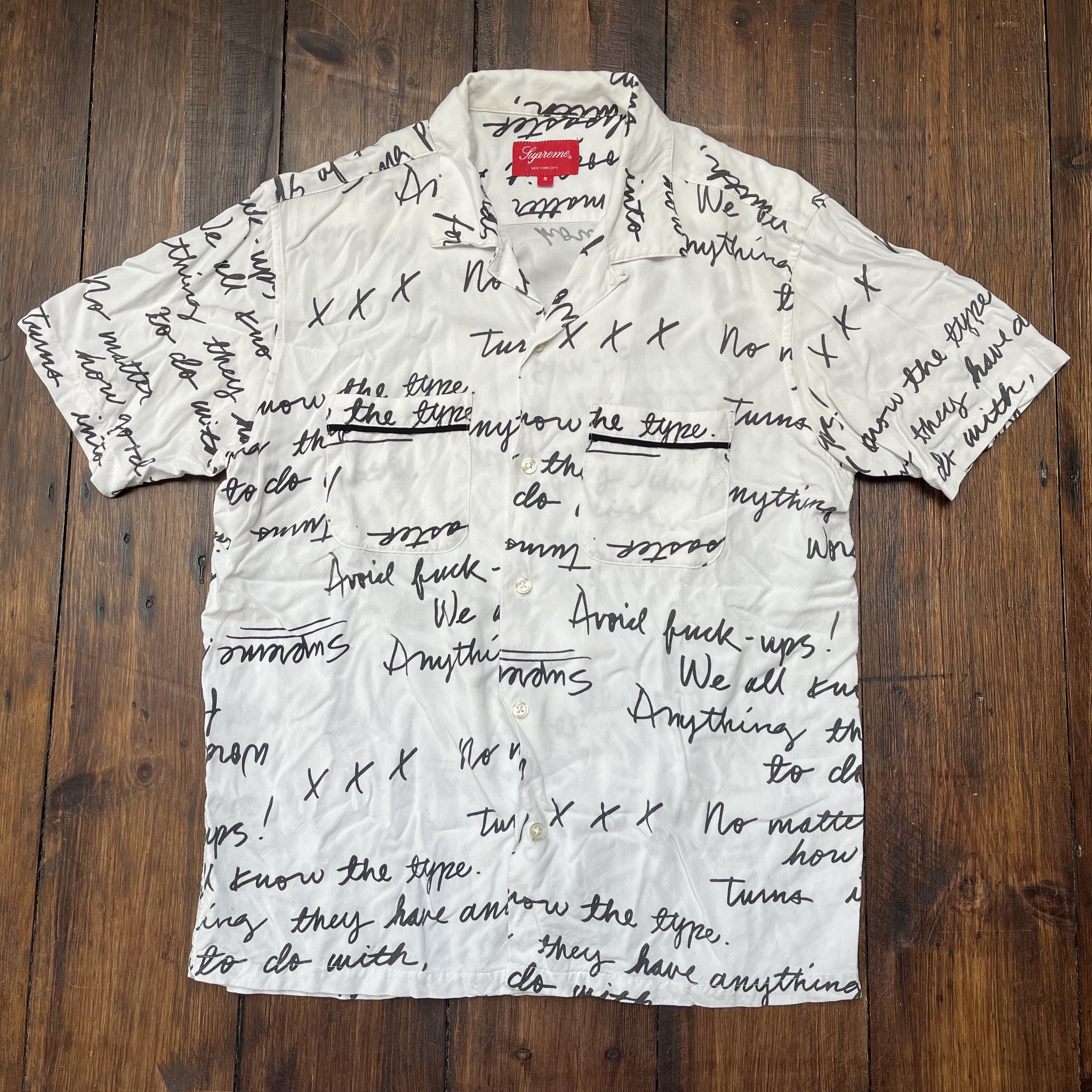 Supreme Supreme SS15 Burroughs Rayon Shirt Size US S / EU 44-46 / 1 - 1 Thumbnail