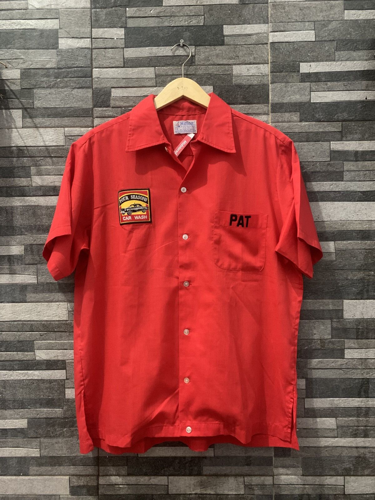 Other Vintage 70's HILTON BOWLING SHIRT Size US L / EU 52-54 / 3 - 3 Thumbnail
