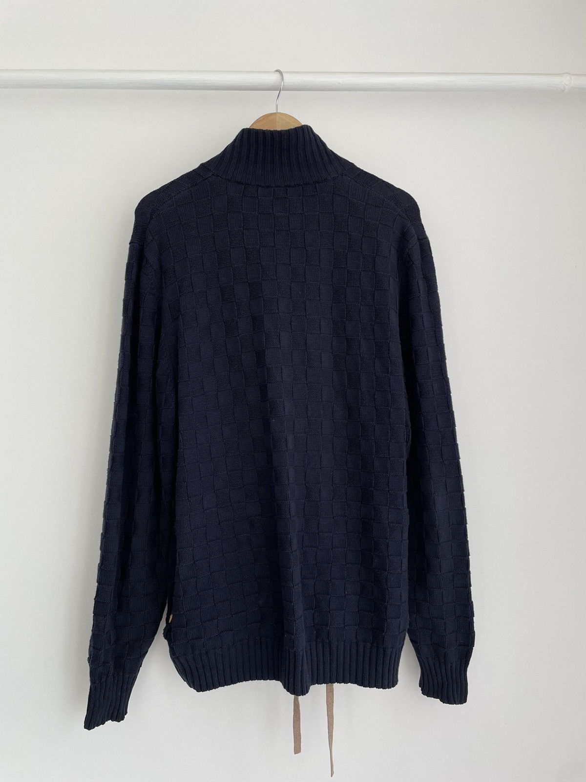 Folk FOLK Merino Wool Cotton Ckeck Cardigan Size 6 Size US XXL / EU 58 / 5 - 4 Thumbnail