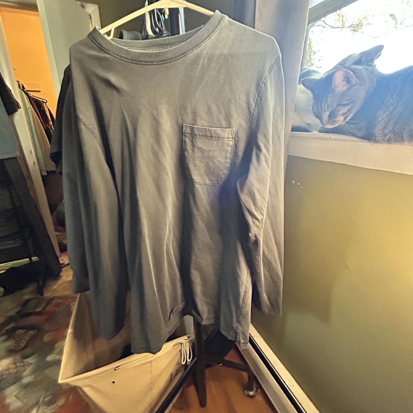 Unknown London Classic Long Sleeve Pocket Tee - The Everyday Hero Size US M / EU 48-50 / 2 - 3 Thumbnail