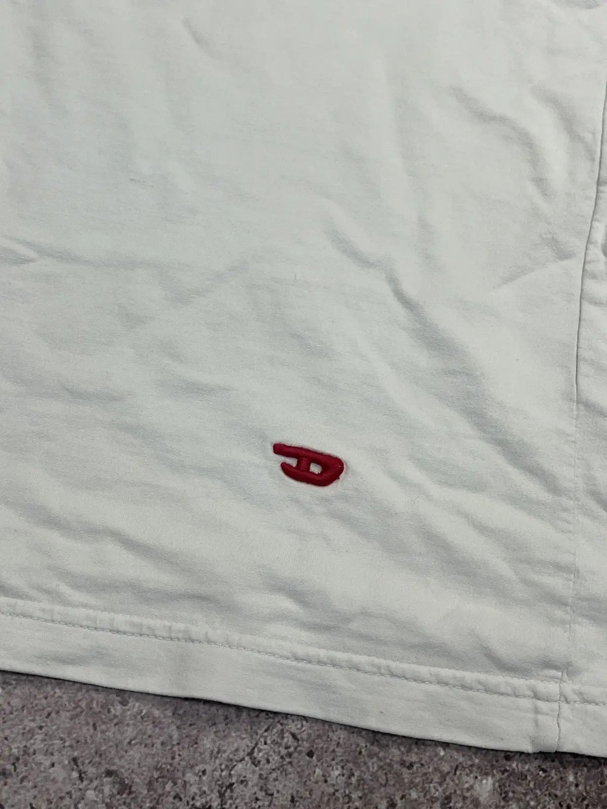Diesel Vintage Diesel Keep Frozen White Logo Tee Size L Size US L / EU 52-54 / 3 - 4 Thumbnail