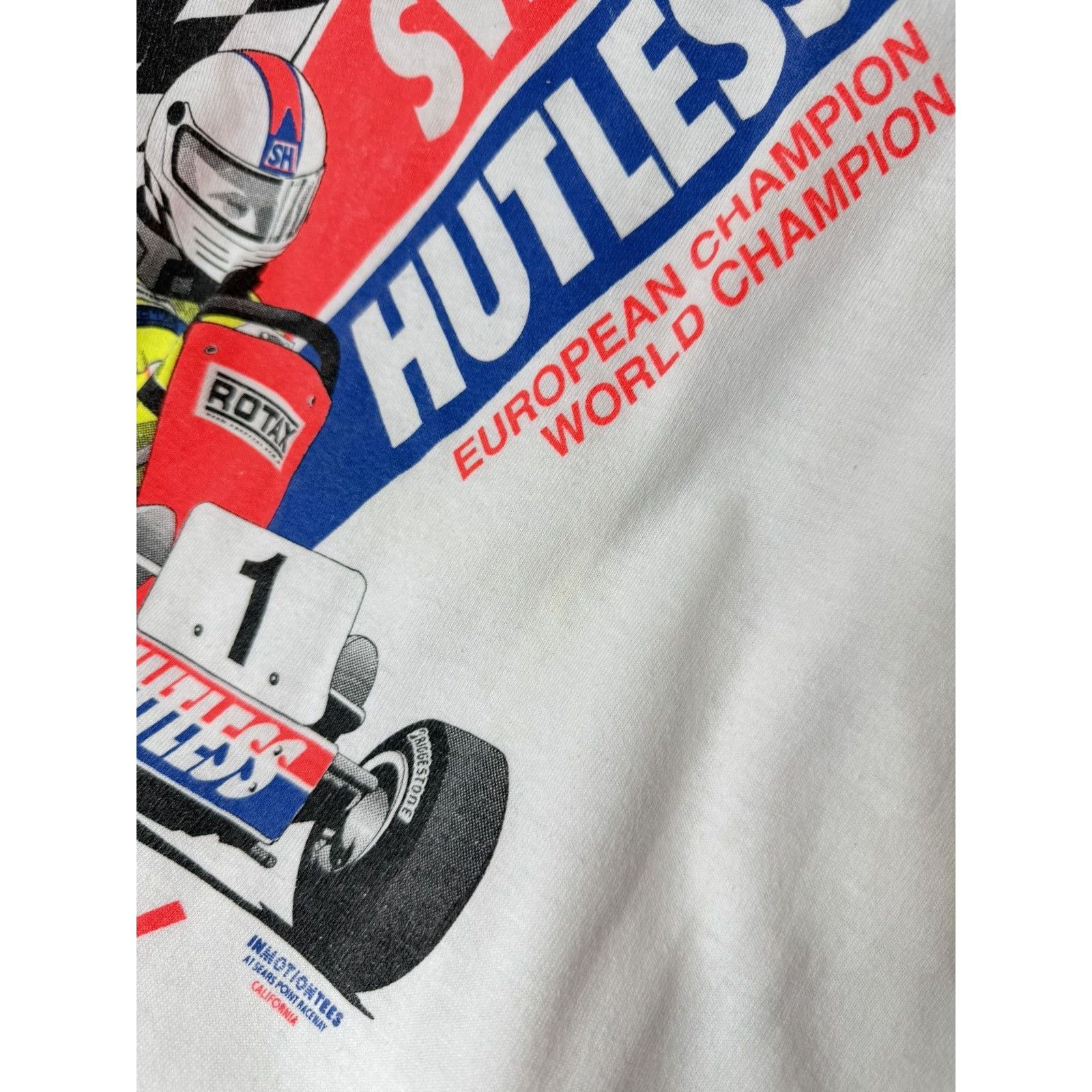 Vintage 90’s Vintage Racing Carting World Champion T Shirt Nascar Size US M / EU 48-50 / 2 - 8 Thumbnail