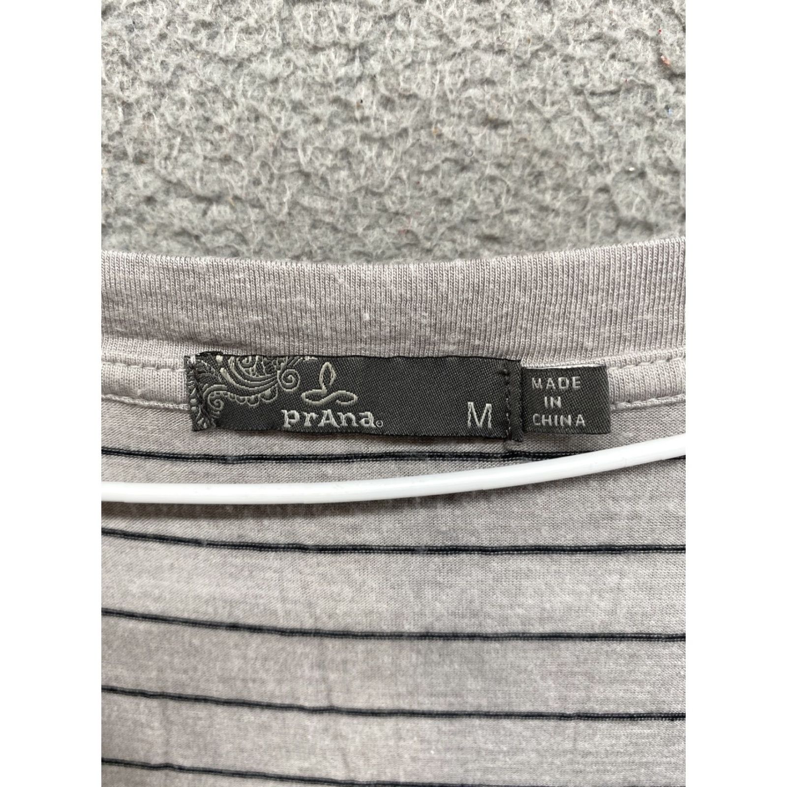 Prana Prana Stretch Striped Gray Pencil Shirt Dress Women M Size Size M / US 6-8 / IT 42-44 - 4 Thumbnail