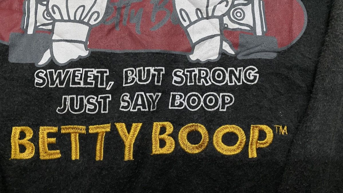 Other RARE Betty Boobs Sweatshirt Backprint Size US M / EU 48-50 / 2 - 5 Thumbnail