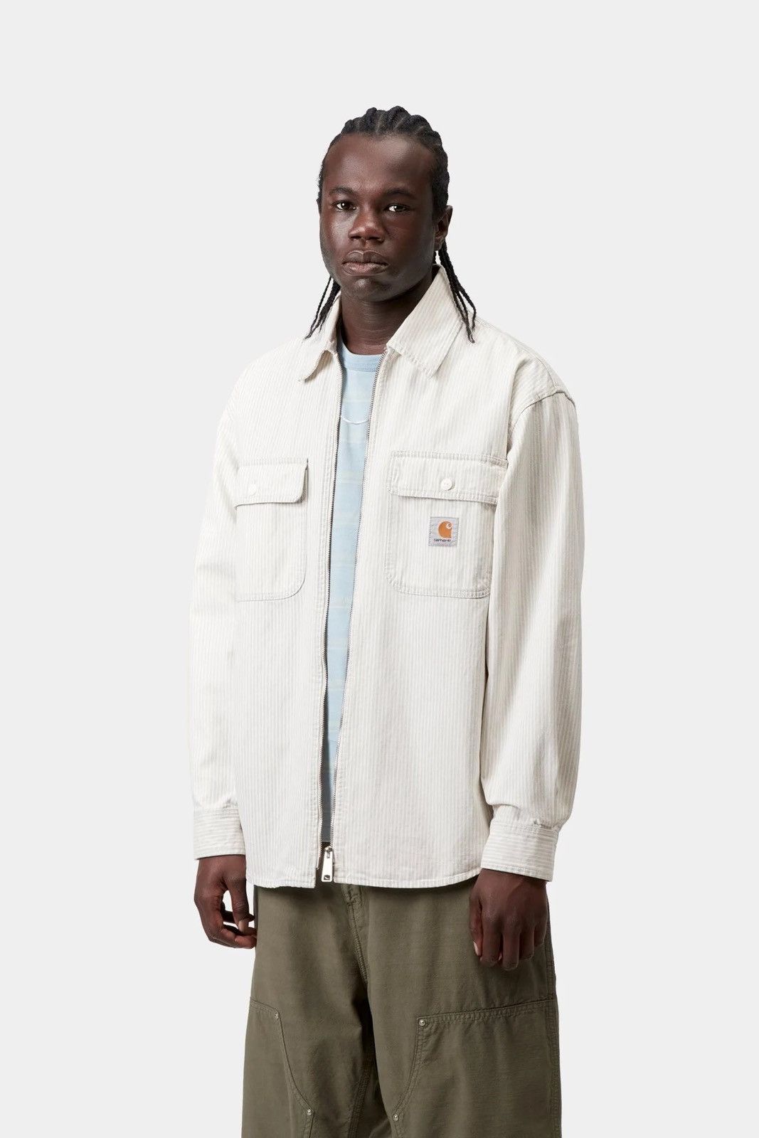 Carhartt Carhartt Mercer Stripe Shirt Jacket gently used Size US S / EU 44-46 / 1 - 1 Thumbnail