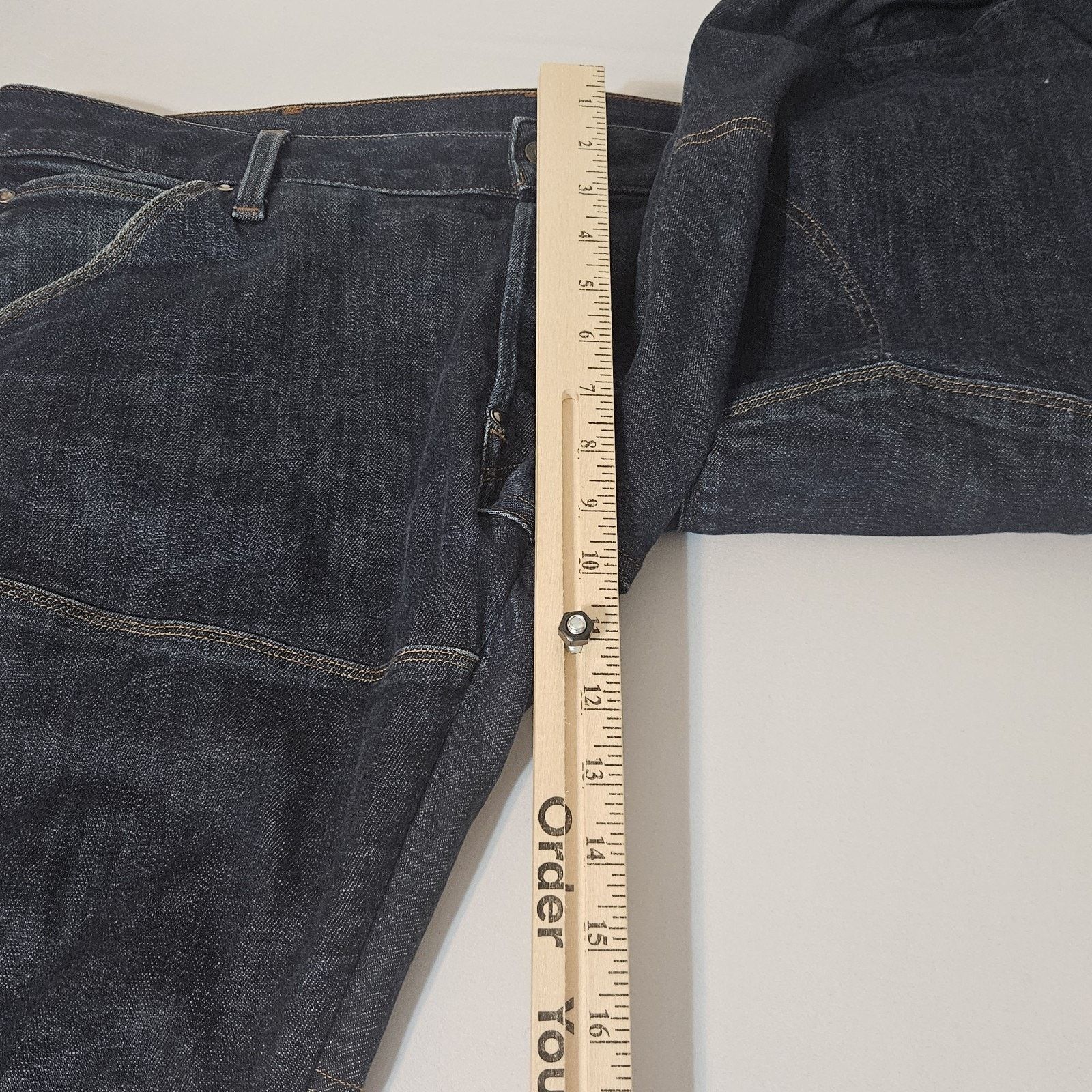 G-Star G Star RAW 5620 3D Jeans Men's 38 x 32 Denim Moto Biker Size US 38 / EU 54 - 7 Thumbnail