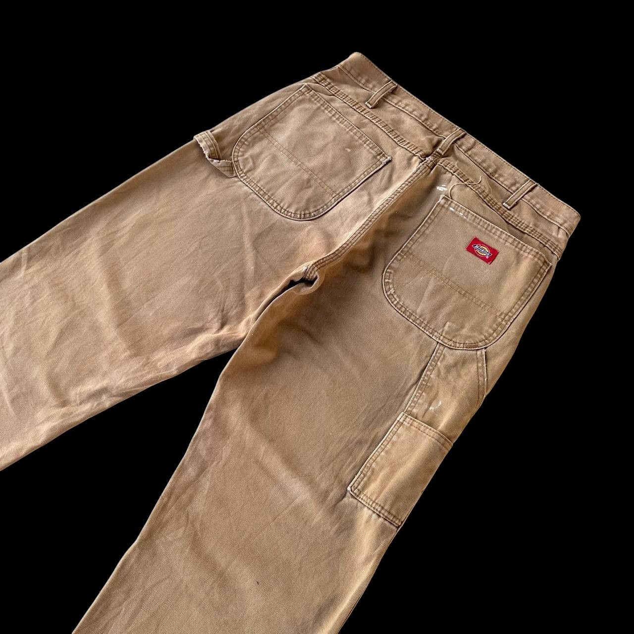 Dickies VINTAGE DICKIES DISTRESSED CARPENTER BROWN DENIM W34X34 Size US 34 / EU 50 - 15 Thumbnail