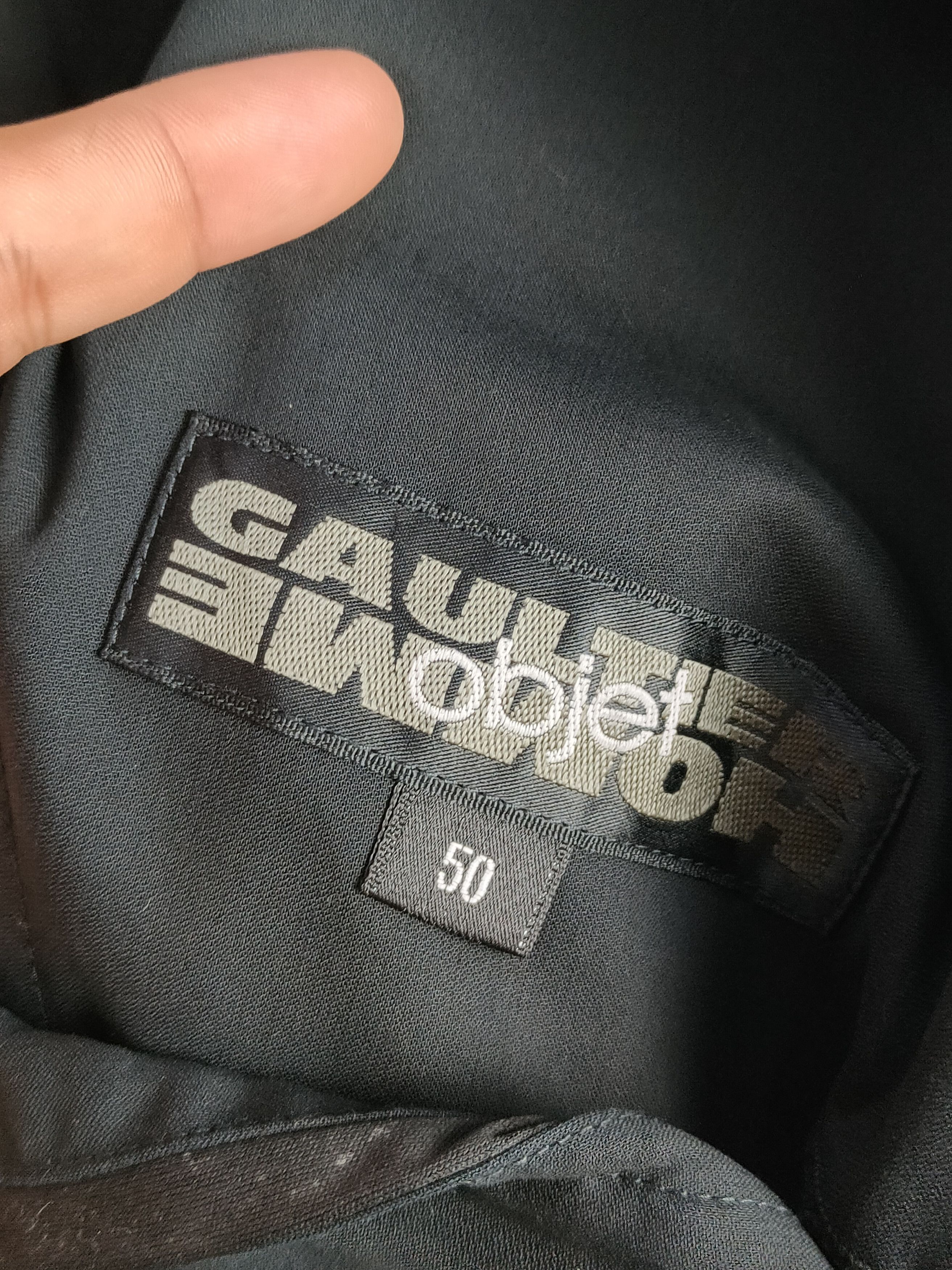 Jean Paul Gaultier Jean Paul Gaultier Cotton Black Jacket Size US M / EU 48-50 / 2 - 4 Thumbnail