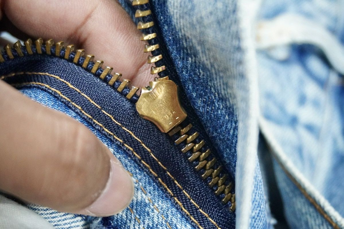 Levi's Vintage 90s LEVIS Big E 502xx redline selvedge grunge style Size US 30 / EU 46 - 13 Thumbnail