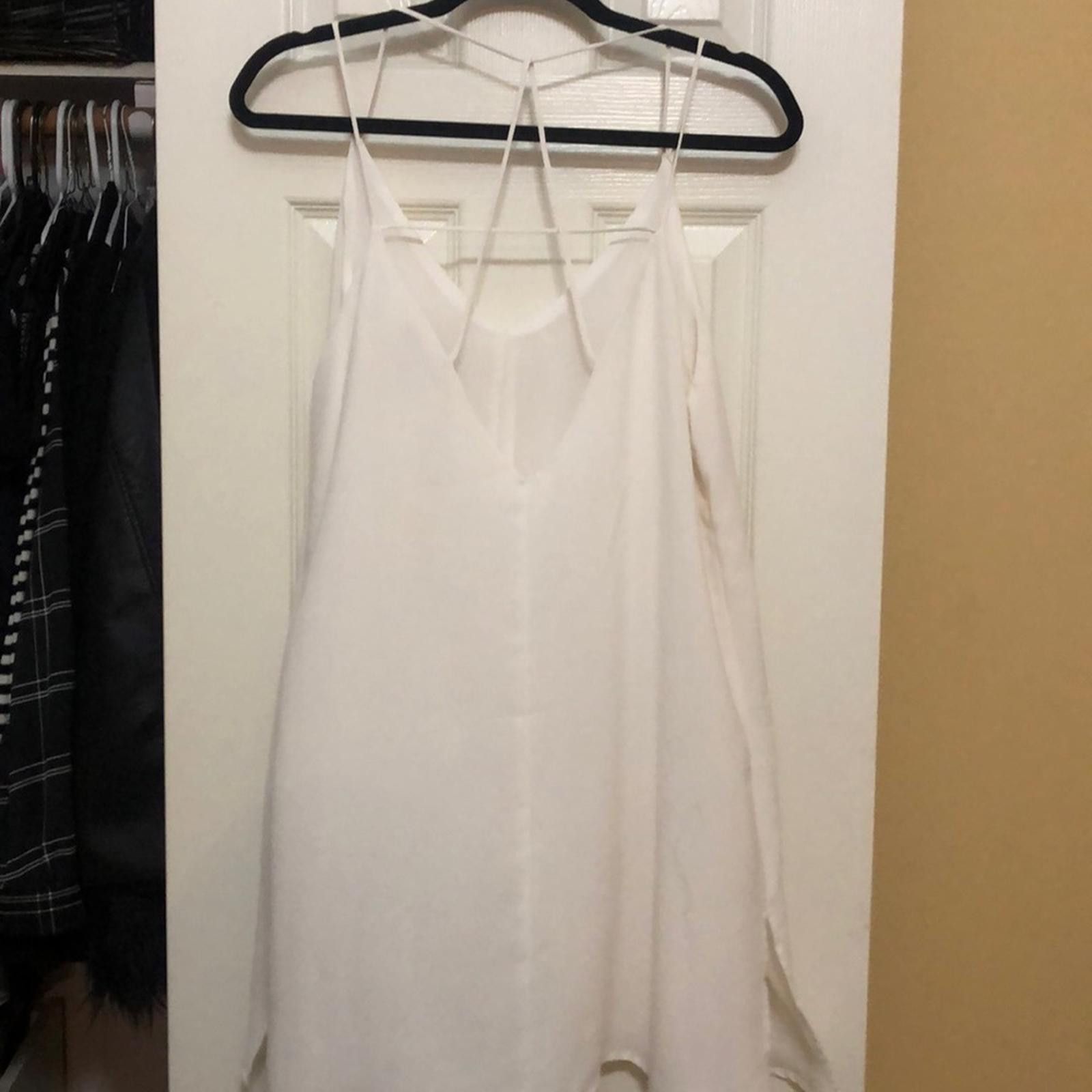 Forever 21 F21 White dress Size L / US 10 / IT 46 - 2 Thumbnail