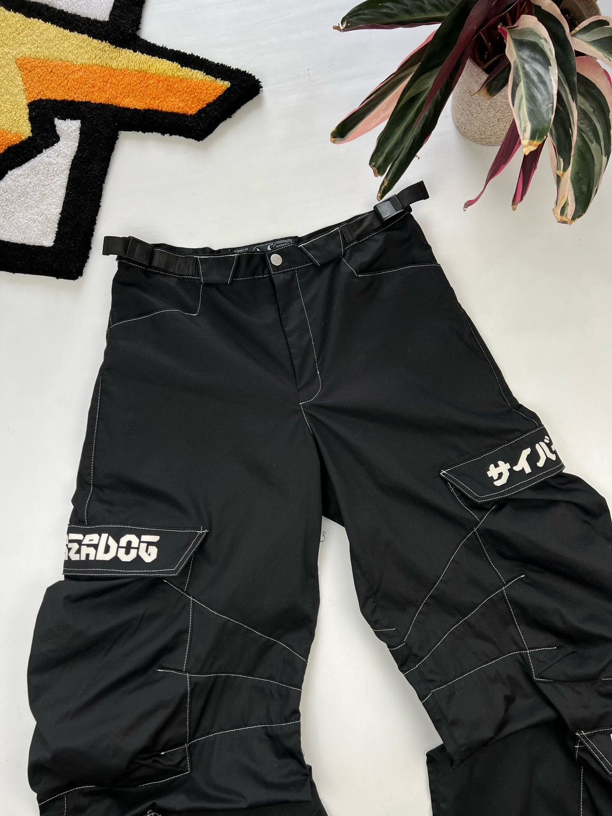 20471120 Y2K AVANT-GARDE MULTIPOCKET RARE CYBERDOG PANTS Size US 32 / EU 48 - 7 Thumbnail