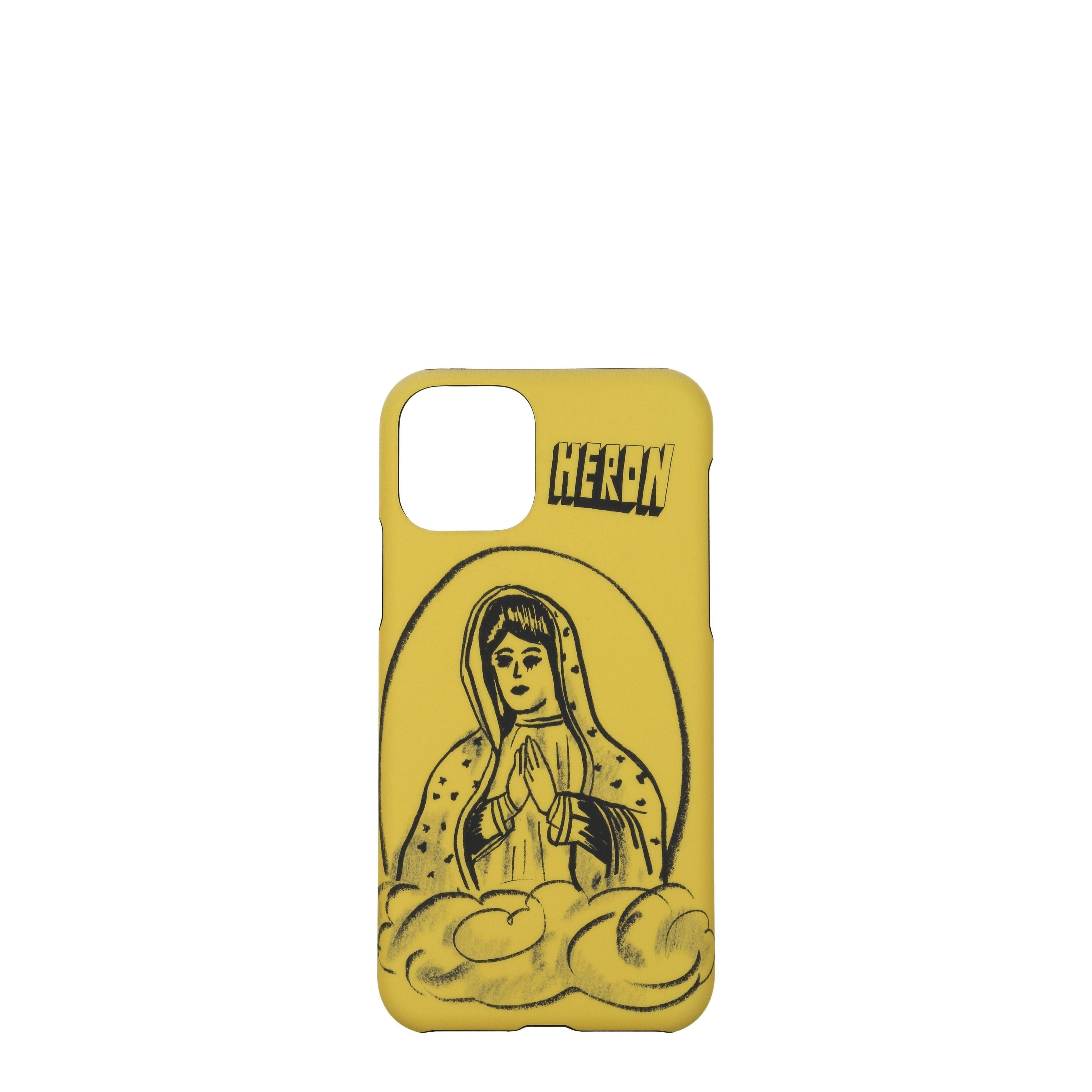 Heron Preston Heron Preston IPhone Covers Men PVC Yellow/Mustard Size ONE SIZE - 1 Preview
