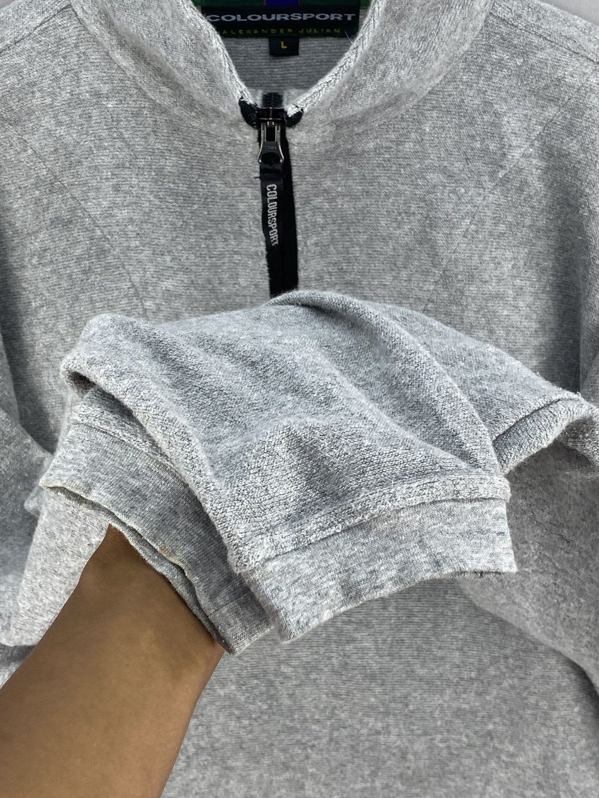 Alexander Julian Coloursport Half Zipper Jacket by Alexander Julian Size US M / EU 48-50 / 2 - 11 Thumbnail